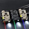 Tactical OG Box Laser Sights, Nylon Laser Indicator, with Strobe/Momentary/Constant Modes White Flashlight + Red/Green/Blue Laser Sight+IR Laser,with Pressure Switch,for 20mm Rail,Tan (Blue Laser) view 2