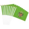 Joisbs Hungary Coat of Arms Austria Vibrant Double-Sided Handheld Flags 5.5x8.3in: Celebrate Election Day with Style! Pack of 10 - Order Now! view 4