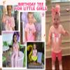 FIOMVA Toddler Girl Birthday Outfit Two Three Four Five Six Birthday Shirt+Tutu Tulle Skirt Dress Little Girl Birthday Clothes (Birthday Girl Pink, 3-4 Years) view 2