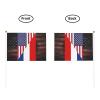Joisbs United States Yugoslavia Friendship Flag Vibrant Double-Sided Handheld Flags 5.5x8.3in: Celebrate Election Day with Style! Pack of 10 - Order Now! view 3