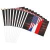 Joisbs United States Yugoslavia Friendship Flag Vibrant Double-Sided Handheld Flags 5.5x8.3in: Celebrate Election Day with Style! Pack of 10 - Order Now! view 4