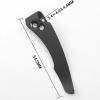 1PC Deep Carry Pocket Clip Fits for Cold Steel Recon1 Old Version, Custom CNC Titanium Back Clip DIY Replacement view 2