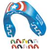 Marvel Captain America Metallic Sports Mouthguard Dual Layer Premium Protection Adults Gum Shield with Case for Boxing, MMA, Rugby, Martial Arts, Judo and All Contact Sports view 1