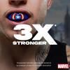 Marvel Captain America Metallic Sports Mouthguard Dual Layer Premium Protection Adults Gum Shield with Case for Boxing, MMA, Rugby, Martial Arts, Judo and All Contact Sports view 3