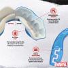 Marvel Captain America Metallic Sports Mouthguard Dual Layer Premium Protection Adults Gum Shield with Case for Boxing, MMA, Rugby, Martial Arts, Judo and All Contact Sports view 4
