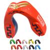Marvel Captain Marvel Metallic Mouth Guard, Dual Layer Mouthguard for Adults with Case, Easy Fit Remoldable Mouthpiece for Football, Boxing, Lacrosse, MMA & All Contact Sports (Adult 12+ Years, Red) view 1