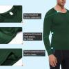 Men's Compression Shirt Long Sleeve Athletic T-Shirt Sports Workout Undershirts Running Baselayer Tops view 4