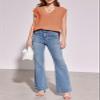 Saodimallsu Womens V Neck Sweater Vest Oversized Ribbed Knit Sleeveless Casual Loose Fit Pullover Tank Top view 3