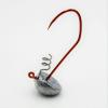 NineFit Basics Shakey Head Stand Tip Up Bass Walleye Fishing Jigs Screw Lock Red Sickle Hooks 5/16 oz 4 view 1
