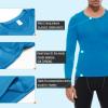 Men's Compression Shirt Long Sleeve Athletic T-Shirt Sports Workout Undershirts Running Baselayer Tops view 3