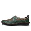 Men's Breathable Casual Mesh Loafers Slip On Walking Shoes Drving Moccasin Loafers for Men (Color : Green, Size : 10) view 4