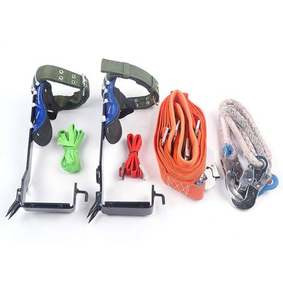 DDBESSIC Tree Climbing Spikes, Tree Climbing Tool 220.46 lbs Tree Climbing Gear Safe and Reliable Tree Climbing Kit for Tree Climbing, Fruit Picking