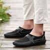 DMGYCK Men's Breathable Casual Mesh Loafers Slip On Walking Shoes Drving Moccasin Loafers for Men (Color : Black, Size : 11) view 2