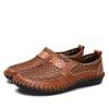 DMGYCK Men's Breathable Casual Mesh Loafers Slip On Walking Shoes Drving Moccasin Loafers for Men (Color : Brown, Size : 14) view 2