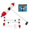 IOENC Portables Kayak Stabilizer for Most Kayaks,Canoes Canoe Outrigger Kit, Kayak Outriggers/Stabilizers System with Quick Release Buttons,Solid HDPE Floats,for Photography,Fishing,New Boaters view 1