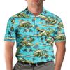 Alligator Polo Shirt for Men, Alligator Shirts for Men, Gator Shirts Mens Short Sleeve Polo Shirt, Mens Golf Polo view 2