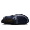 DMGYCK Men's Breathable Casual Mesh Loafers Slip On Walking Shoes Drving Moccasin Loafers for Men (Color : Blue, Size : 11) view 3