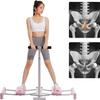 ZIJINGM 2 in 1 Ski Exercise Machine Leg Exercise Equipment, Postpartum Repair Trainer, Home Workouts Cardio Trainer Hip Training Machine view 2