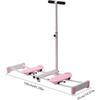 ZIJINGM 2 in 1 Ski Exercise Machine Leg Exercise Equipment, Postpartum Repair Trainer, Home Workouts Cardio Trainer Hip Training Machine view 4