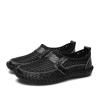 DMGYCK Men's Breathable Casual Mesh Loafers Slip On Walking Shoes Drving Moccasin Loafers for Men (Color : Black, Size : 10) view 1