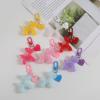 XAM 1-3PCS Cute Jelly Balloon Dog Keychains for Women Cartoon Keychains Car Keys Handbag Accessories-D view 3
