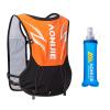 AONIJIE Kids Running Backpack 3L Lightweight with 250ml Water Bag, Sports Backpack, Water Bag for Running, Cycling, Hiking, Marathon (Orange with 250ml Flask) view 1