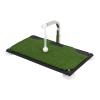 BANLICALI Golf Swing Trainer, Portable Golf Training Equipment with Height Adjustments (9.25"-11.22") & Suction Pads, 360 Rotating Automatic Ball Return Club Practice Simulator in Home & Indoor view 1
