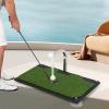 BANLICALI Golf Swing Trainer, Portable Golf Training Equipment with Height Adjustments (9.25"-11.22") & Suction Pads, 360 Rotating Automatic Ball Return Club Practice Simulator in Home & Indoor view 3