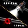 Spolite Bike Head and Tail Light Set, Smart Automatic Head Lamp, IP65 Waterproof, 5 Modes Taillight, Front and Rear Taillight Reflectors for Road, Mountain, Night Riding view 4