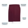 Augusta Sportswear Swish Reversible Basketball Shorts, Maroon/White, M view 4