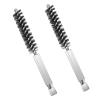 Bewudy 2 Pcs Golf Clubs Head Hosel Brush, Stainless Steel Golf Club Head Hose Brush, Wire Bore Brush Hex Shank Handle Electric Drill Wire Brush for Deeply Clean in Golf Club Hosel Holes view 1