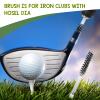 Bewudy 2 Pcs Golf Clubs Head Hosel Brush, Stainless Steel Golf Club Head Hose Brush, Wire Bore Brush Hex Shank Handle Electric Drill Wire Brush for Deeply Clean in Golf Club Hosel Holes view 3