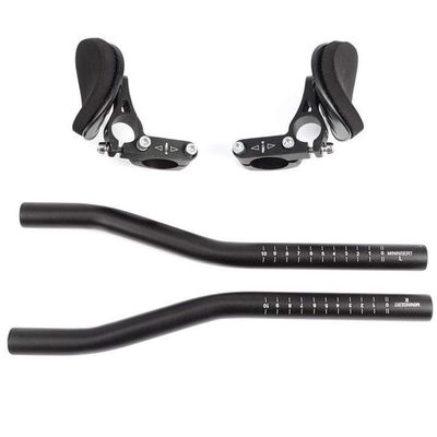 BTSEURY TT Handlebar with Allen Wrench Tool, Triathlon Aero Bars, Cycling Rest Handlebar, Suitable for Mountain and Road Bikes (As Shown)