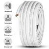 12 Gauge 50ft Marine Wire,2 Core Insulated Duplex Marine Grade Wire Tinned Copper Standard Electrical Wire Outdoor for Boat/Maine/Automotive/RV/Camper/Trailer view 3