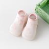 Spring/Summer Mesh Breathable Baby Toddler Shoes and Socks Comfortable Non Slip Baby Rubber Soled All (Pink, 8 Toddler) view 3