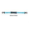 Yuecoom Ski Boot Carrier Straps,3 Pcs Roller Skate Nylon Ski Boots Carrier Strap Snowboard Boot Shoulder Sling Leash for Women Men(Blue) view 2