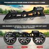 3 Wheels Fitness Inline Speed Skates for Unisex110mm Roller Skates Blades (Black, Men 6/Women 7 38) view 4