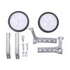 ZAWELIYO Adjustable Training Wheels Support Set for Children Riding Auxiliary Wheels for 18 to 24in Children (Grey) view 1