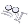 ZAWELIYO Adjustable Training Wheels Support Set for Children Riding Auxiliary Wheels for 18 to 24in Children (Grey) view 2