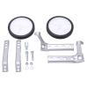 ZAWELIYO Adjustable Training Wheels Support Set for Children Riding Auxiliary Wheels for 18 to 24in Children (Grey) view 4
