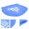 plplaaoo Swim Caps for Long Hair,Swimming Cap,Silicone Swimming Caps,Swimming Cap Printing Silicone Waterproof Long Hair Special Short Hair Children Ladies Diving Cap(Blue) view 3