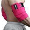 DMoose Fitness Elbow Wraps for Weightlifting (Pair) - 40'' Adjustable Elbow Strap for Gym Workout & Bench Press, Compression Elbow Wraps for Tendonitis & Joint Support, Elbow Sleeve Weightlifting Wrap view 1