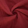 Men Distressed Linen Tank Tops Raw Edge V-Neck Sleeveless Hunting Shirts Summer Casual Vintage Hippie T-Shirts Red view 2