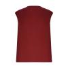 Men Distressed Linen Tank Tops Raw Edge V-Neck Sleeveless Hunting Shirts Summer Casual Vintage Hippie T-Shirts Red view 4