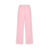 Linen Capri Pants for Women Casual Loose Wide Leg Trousers with Pockets Summer Drawstring High Waisted Cropped Pants Linen Pants Women Petite Wide Leg Capri Pants Straight Leg Yoga Pants view 4