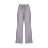 Linen Capri Pants for Women Casual Loose Wide Leg Capris with Pockets Summer Drawstring High Waisted Cropped Pants Linen Pants for Women 2024 Wide Leg Capri Pants Straight Leg Yoga Pants view 2