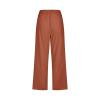 Linen Capris for Women Casual Loose Wide Leg Capris with Pockets Summer Elastic High Waisted Cropped Pants Linen Pants Women Petite Wide Leg Trouser Pants Womens Capri Yoga Pants view 4