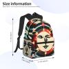 DRTGEDS Hunting Arrows Triangles Deer Backpacks Lightweight With 1 Main Compartment, Shoulder Rucksack Carry-On view 4