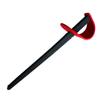 Aosekaa Fencing Foam Sword Training Aid for Beginners Practice for Adults Dueling Rapier, Red
