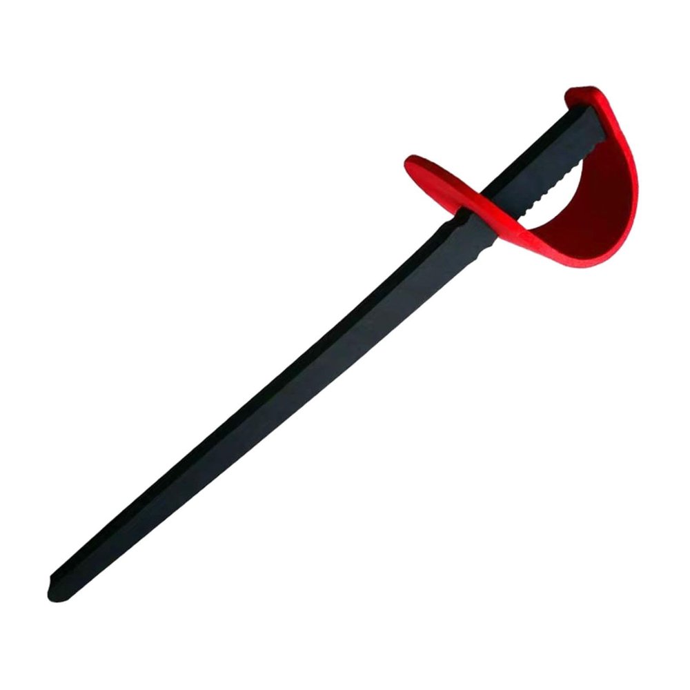 Aosekaa Fencing Foam Sword Training Aid for Beginners Practice for Adults Dueling Rapier, Red